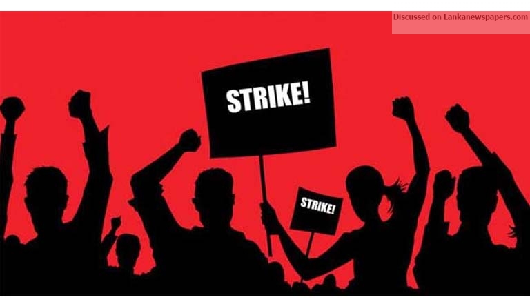 strike in sri lankan news