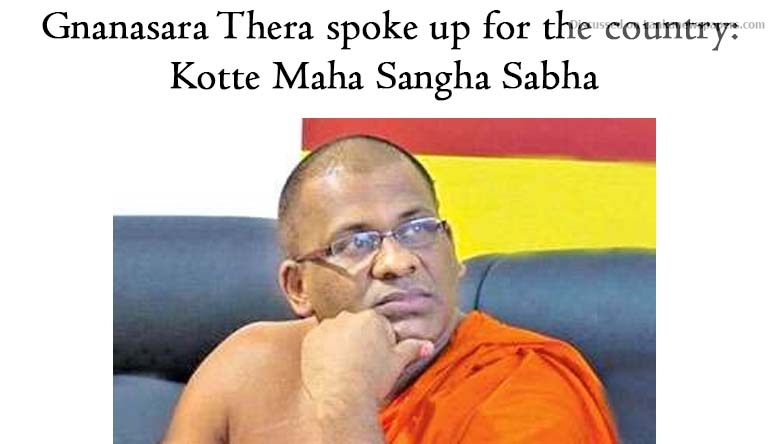 Gnanasara in sri lankan news