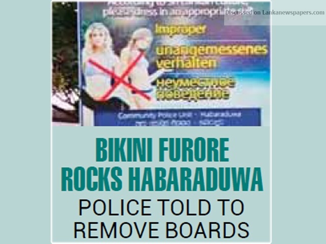BIKINI FURORe ROCKS HABARADUWA