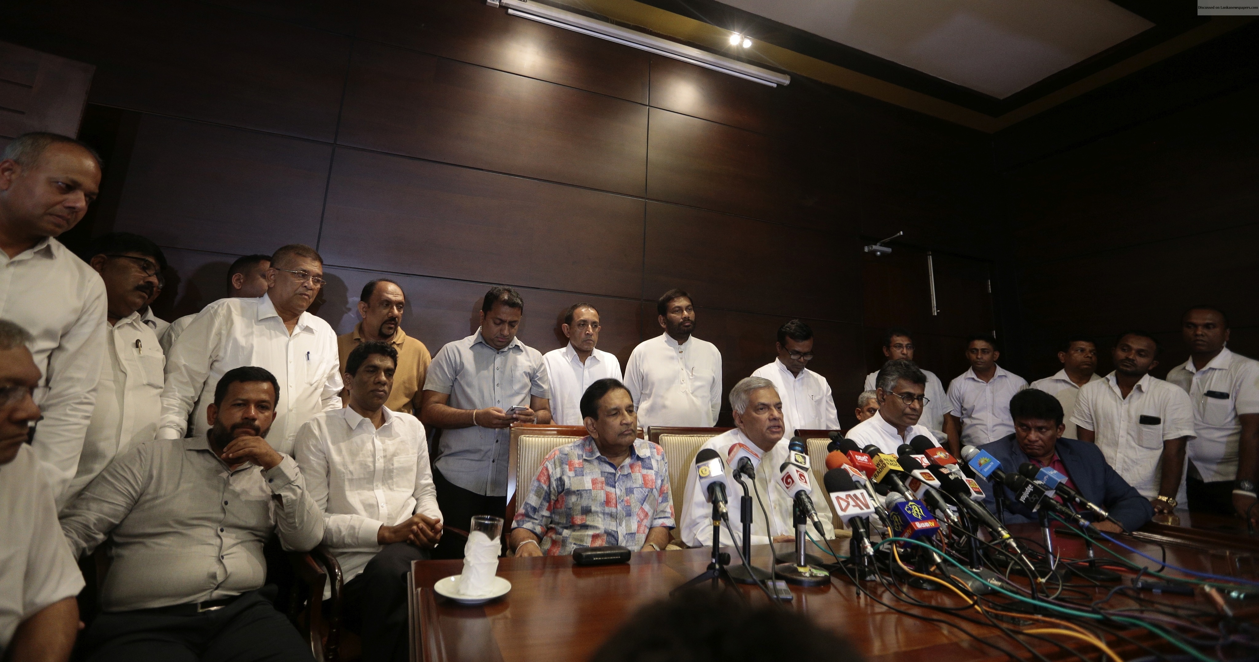 Ranil urges President to re-convene Parliament to show majority