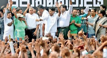 Thousands gather to protect democracy