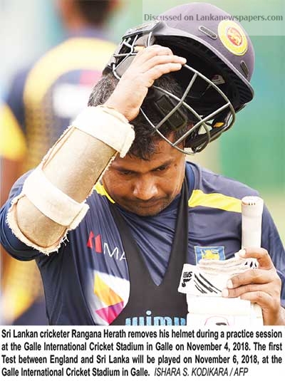 Rain could spoil Herath’s party