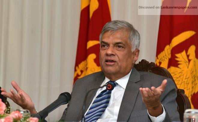 Ranil in sri lankan news