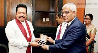New coin series presented to MR