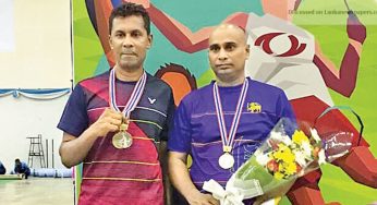 Lankan shuttlers perform brilliantly to grab nine golds