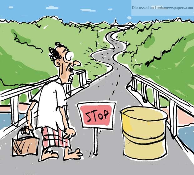 Political crisis stalls opening of development projects!