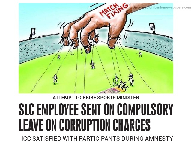 SLC employee sent on compulsory leave on corruption charges