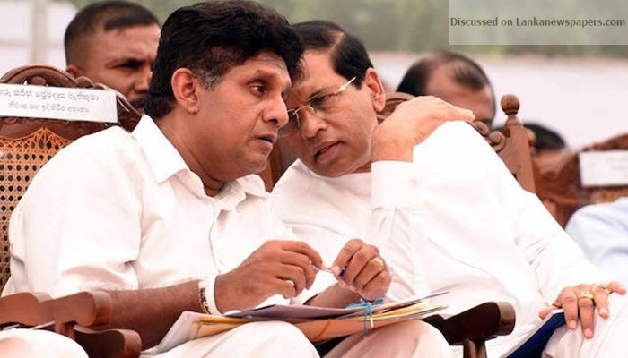 Sajith Premadasa Maithripala Sirisena in sri lankan news