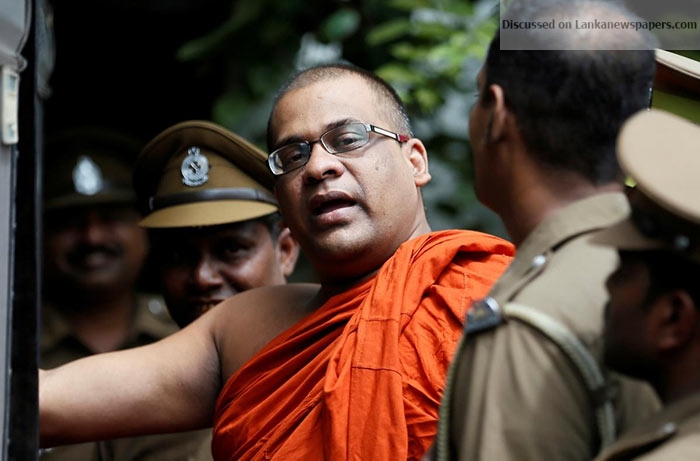 Threatening Eknaligoda: Gnanasara Thera’s sentence suspended