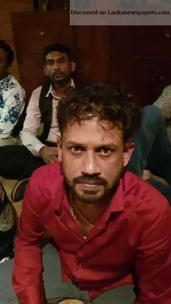 Makandure Madush caught red-handed in Dubai
