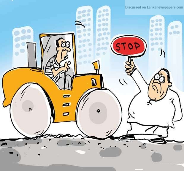 A money guzzling road project!