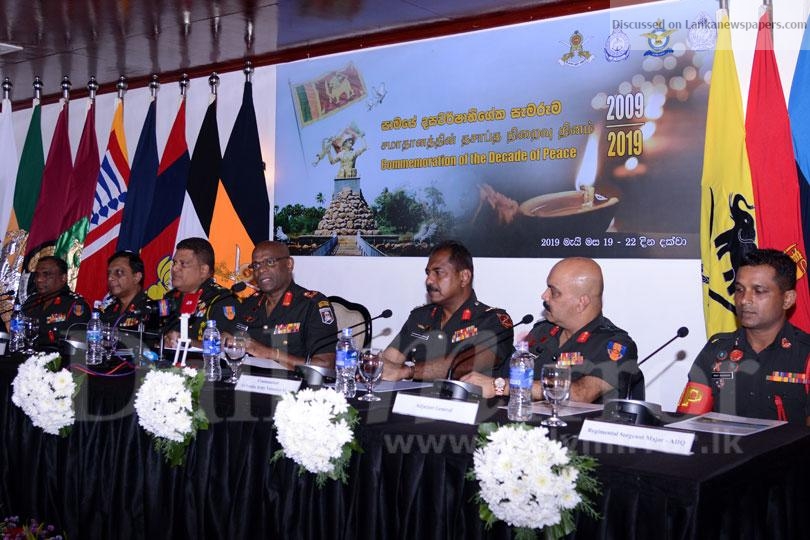 All set to commemorate ‘Decade of Peace’