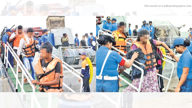 LNP – Navy foils illegal migration attempt, 19 persons held in Chilaw