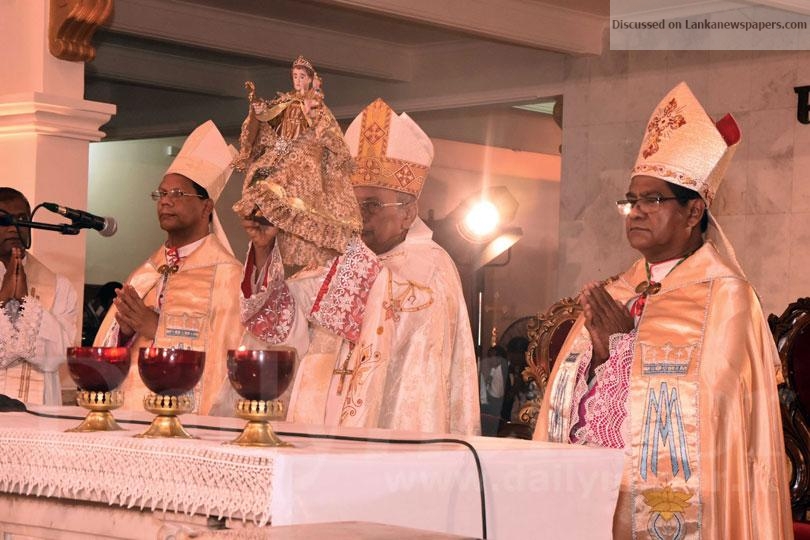 Cardinal Malcolm Ranjith re-consecrates St. Anthony’s Church