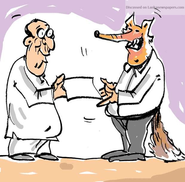 An example of his punishment for the corrupt