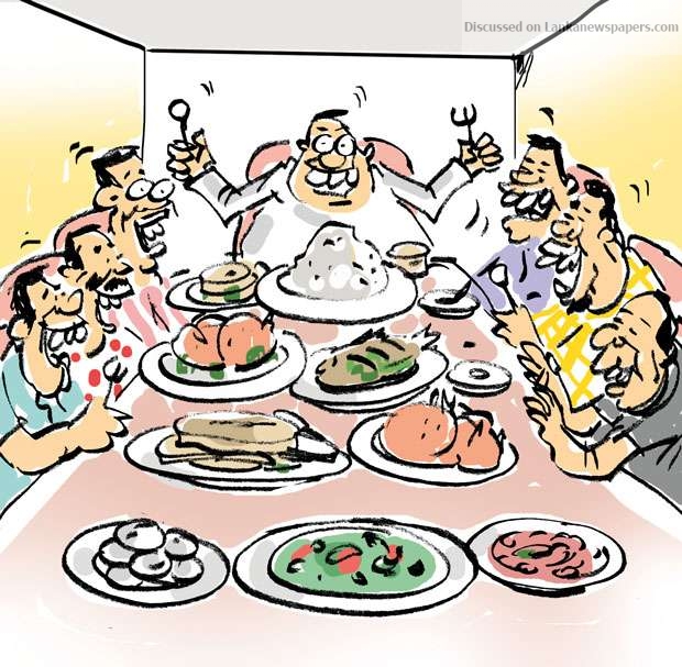 New Year party this year was an exclusive affair