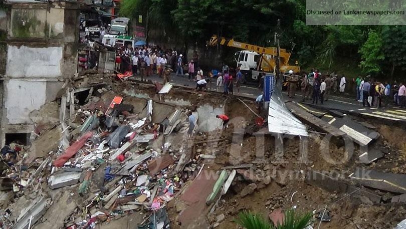 Landslide tragedy…