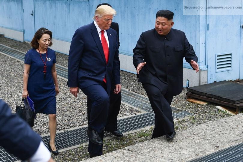 Symbolic meeting at DMZ