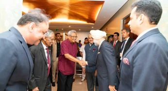 Gota arrives in New Delhi