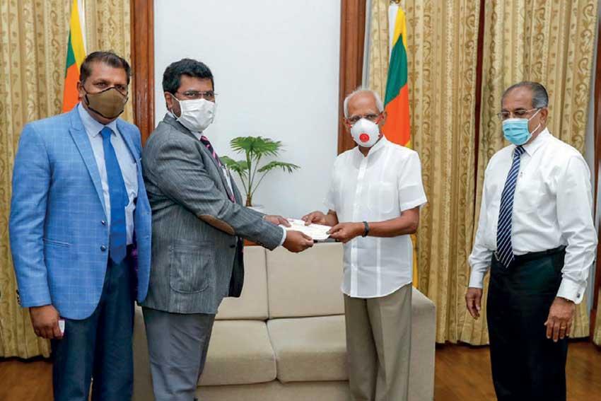 CIPM makes donation to COVID-19 Relief Fund