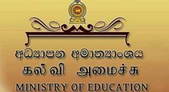 Application form to enroll children to Grade One issued