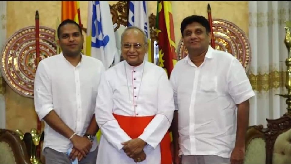 LNP - Malcolm Cardinal Ranjit and Harin Fernando patch up their differences 1 - In Sri Lanka Harin lanka in sri lankan news