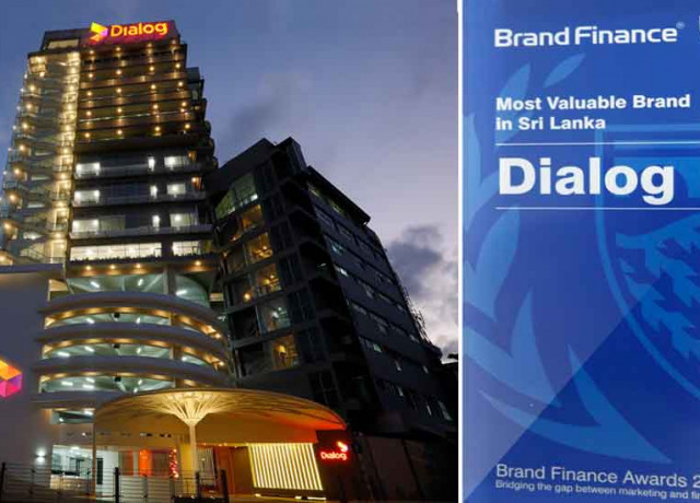 LNP – Dialog Awarded Sri Lanka’s Most Valuable Brand by Brand Finance for Second Consecutive Year