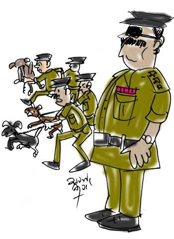 LNP – Four handlers for four pet dogs