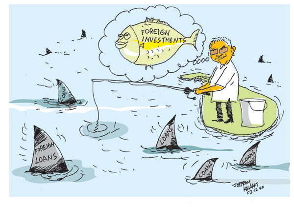 cartoon for 3rd copy in sri lankan news