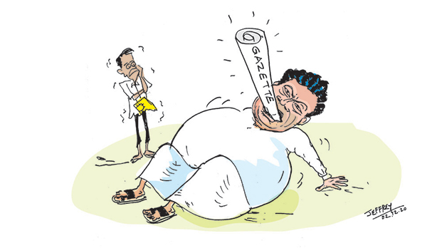 cartoon in sri lankan news