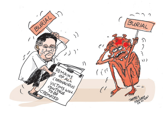 cartoon8th copy in sri lankan news