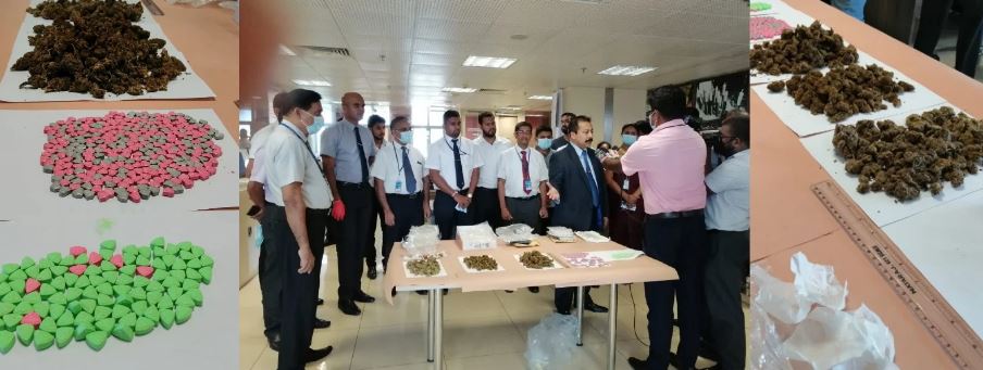 LNP – 05 drug parcels seized at Central Mail Exchange