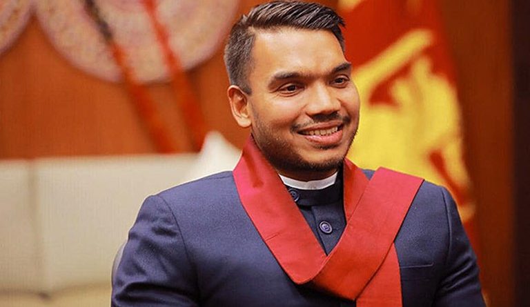 Namal Rajapaksa in sri lankan news