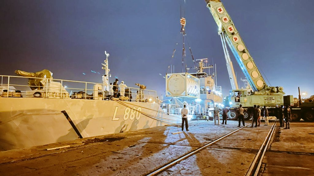 LNP – SL praises India for supplying emergency consignments of liquid oxygen