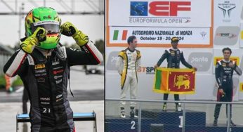 LNP – Sri Lankan racer Yevan David wins on Euroformula debut at Monza