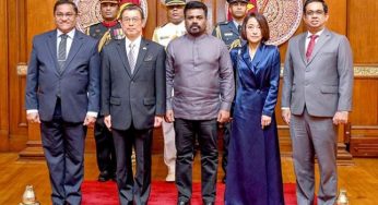 LNP – Two new Ambassadors present credentials to President Dissanayake