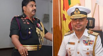 LNP – New Commanders appointed to Sri Lanka Army and Navy