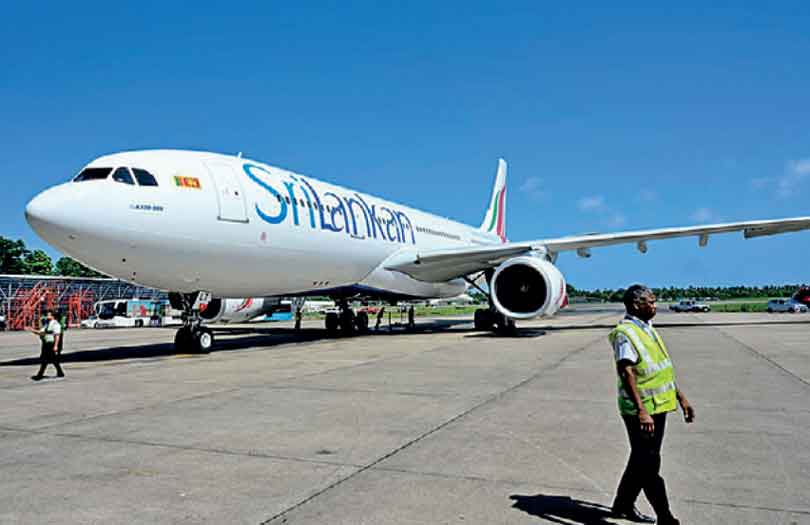 LNP – SriLankan Airlines’ first wide-body aircraft in seven years touches down at BIA