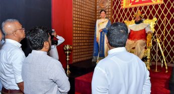 LNP – President inaugurates wax museum at historic Ehelepola Walawwa in Kandy