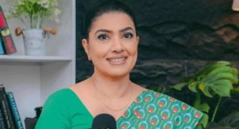 LNP – Hashan Tillakaratne’s wife Apsari in hot water after her interview, clad in AirLanka saree
